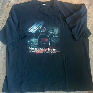 Vintage Sweeney Todd The demon barber of fleet street tshirt